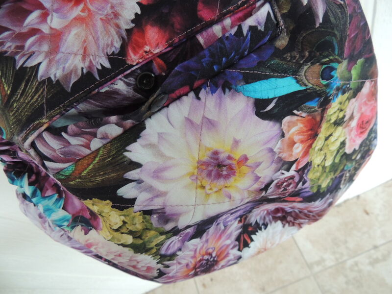 Peacock Floral Quilted Pet Sling Cuddle Carrier - product images  of 