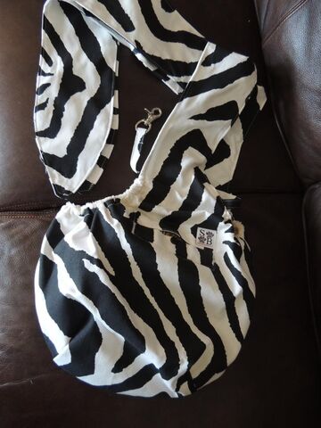 Zebra,Canvas,Cuddle,Sling,Comfortable,Pet,Carrier
