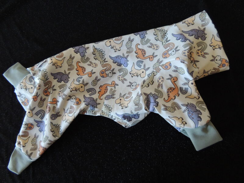 MEDIUM Easter Dino's RTS cotton knit - product images  of 