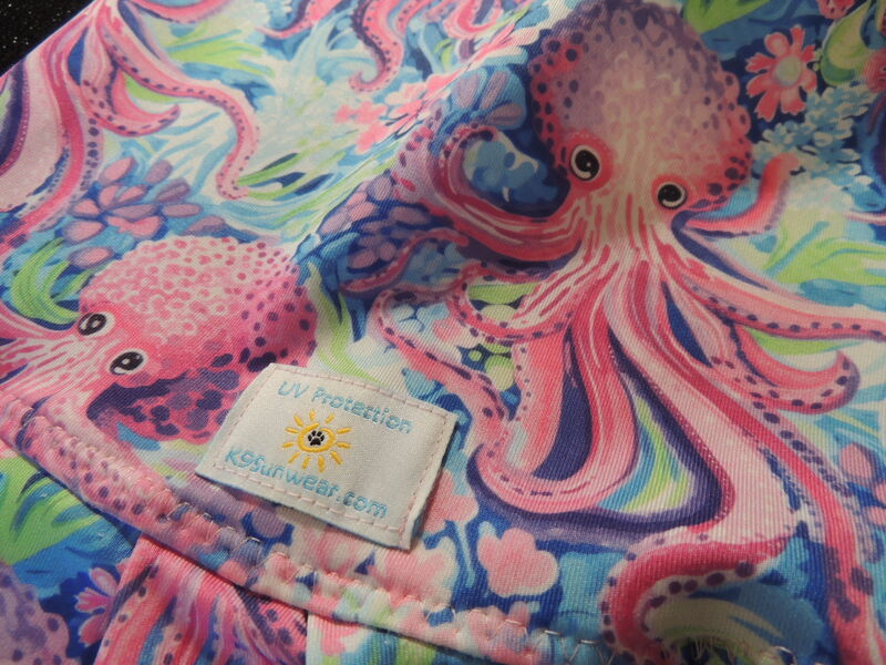 LARGE K9 Sunwear DRESS Preppy Octopus - product images  of 