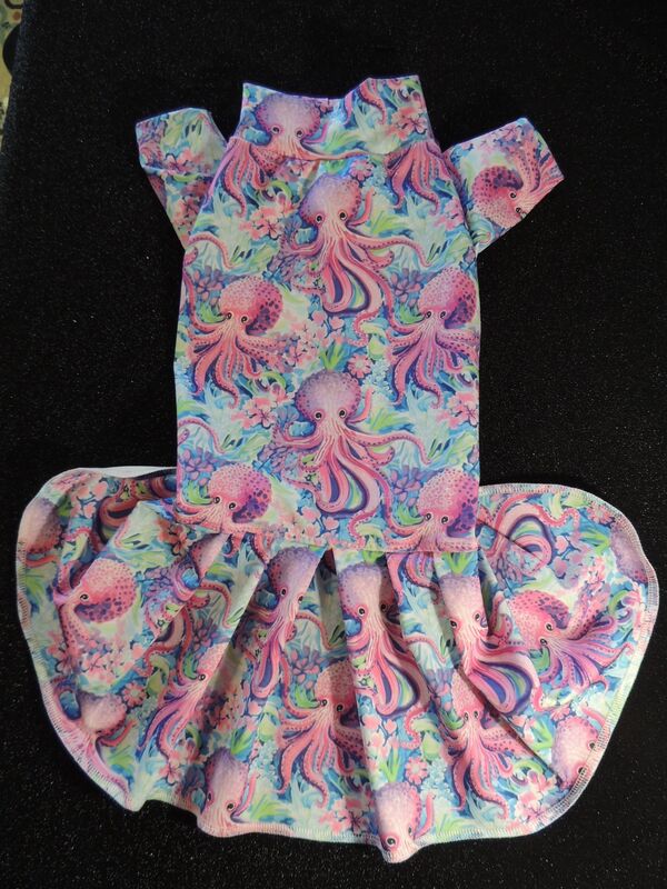 LARGE K9 Sunwear DRESS Preppy Octopus - product images  of 