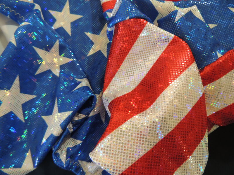 Patriotic USA Stars 'n Stripes K9 Sunwear Suit - product images  of 