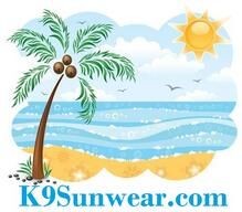 SUMMERWEEN Pool Pumpkins K9 Sunwear UV Fabric ROMPER - product images  of 