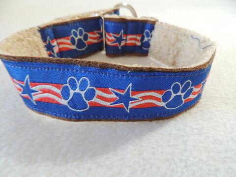 IN,STOCK,Patriotic,Paws,Softie,Limited,Slip,Walking,Collar