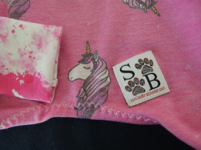 MEDIUM in stock Pink Unicorn Summer Terry Romper - product images  of 