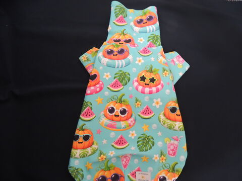 MEDIUM,in,stock,Summerween,Pool,Pumpkins,K9,Sunwear,UV,Protection,SHIRT