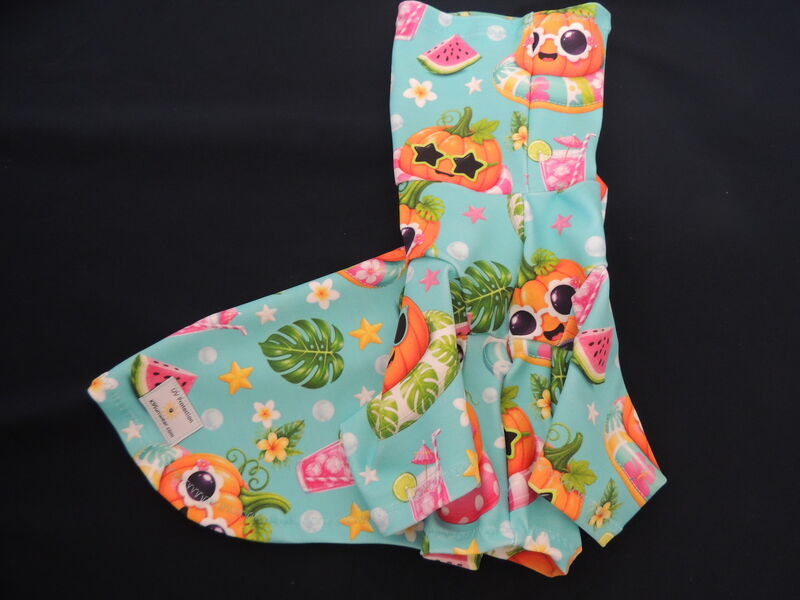 MEDIUM in stock Summerween Pool Pumpkins K9 Sunwear UV Protection SHIRT - product images  of 