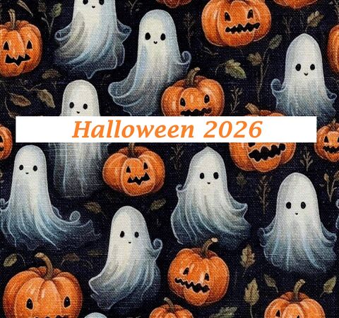 Pumpkins,and,Ghosts,Cotton,Halloween,Knit,Dog,Romper
