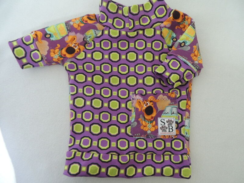 Small/Medium IN STOCK Scooby Cotton knit dog tshirt - product images  of 