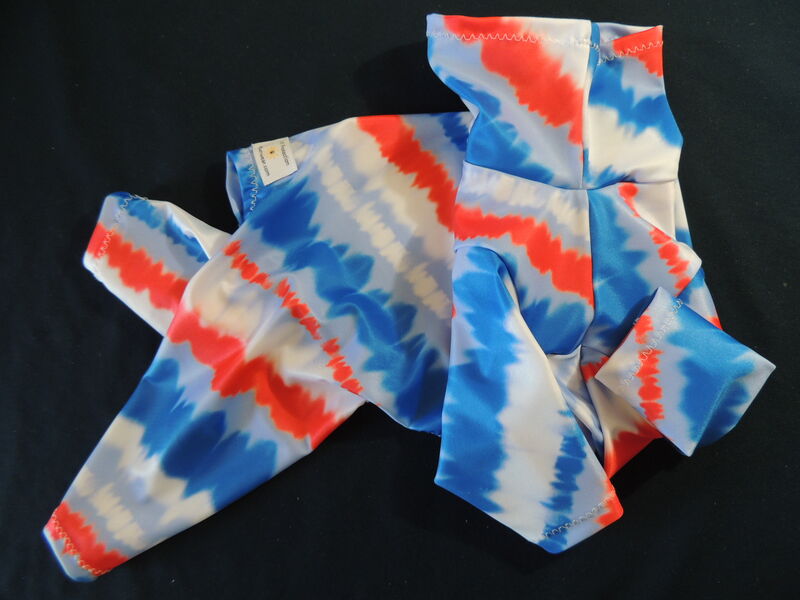 MEDIUM K9 Sunwear Suit-Patriotic Tie Dye - product images  of 
