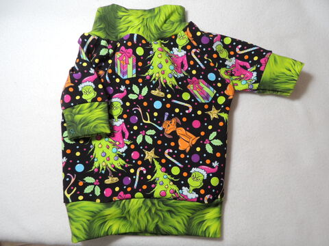 SMALL,in,stock,Grouch,and,Max,on,Black,Cotton,Knit,Tshirt