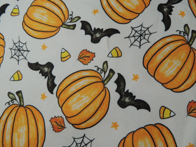  Halloween Prints DBP Knit Custom Made Dog Romper - product images  of 