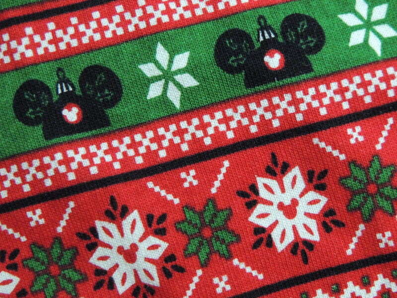 Mouse House Christmas Cotton Knit Custom Made Dog Romper - product images  of 