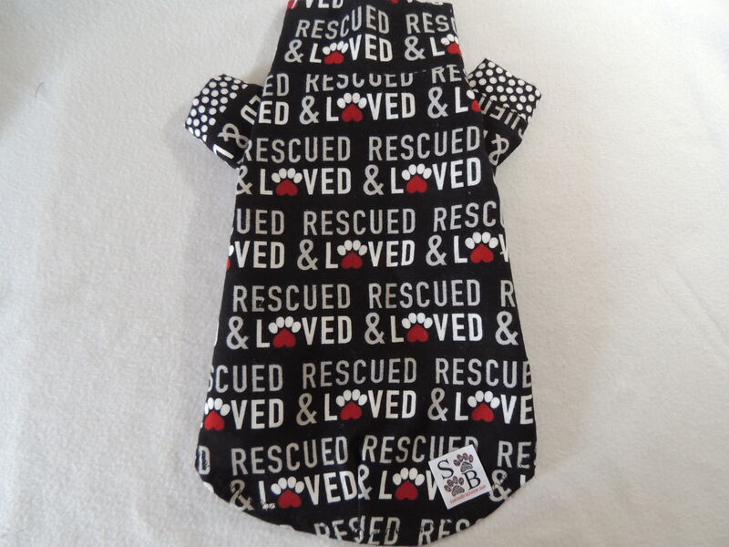 XS Soft Flannel Tshirt Rescued and Loved - product images  of 
