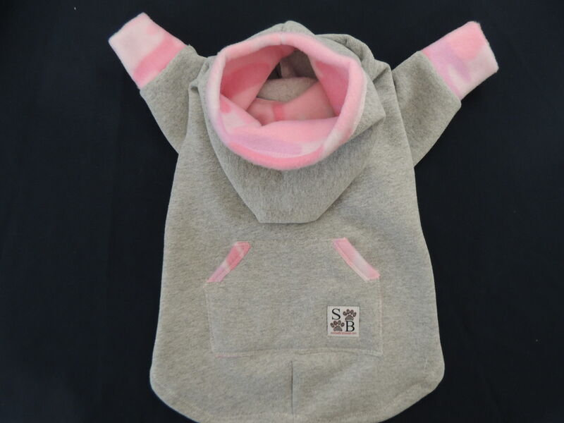 Cotton Sweatshirt Hoodie with Fleece Accents-several options - product images  of 