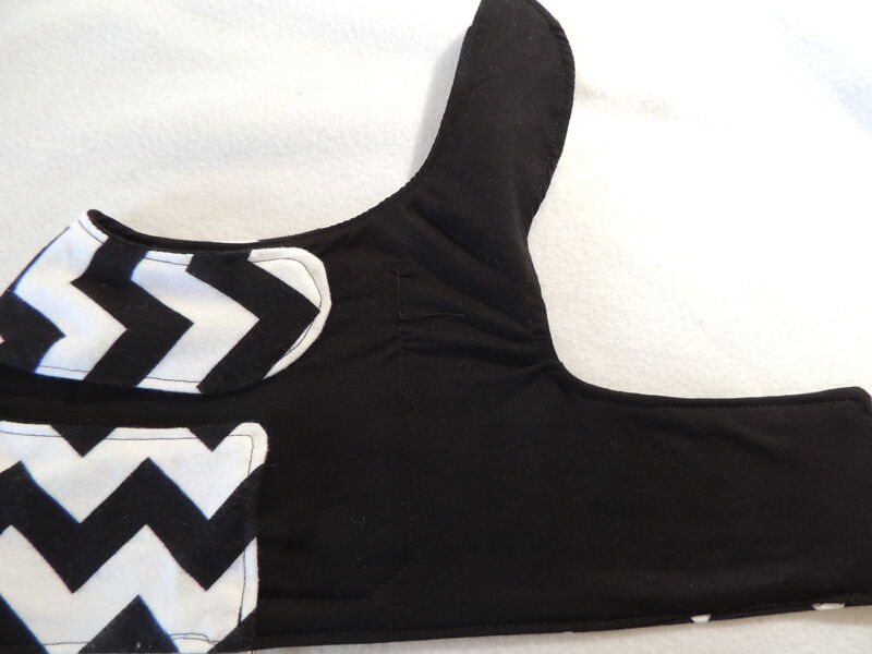 IN STOCK Soft Flannel Walking Vest Harness with Pocket - product images  of 