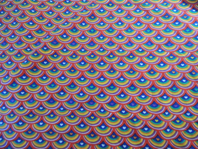 LAST CALL Hearts 'n Rainbows Cotton Knit - product images  of 