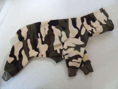 IN,STOCK,LARGE,Soft,Camo,Fleece,Romper