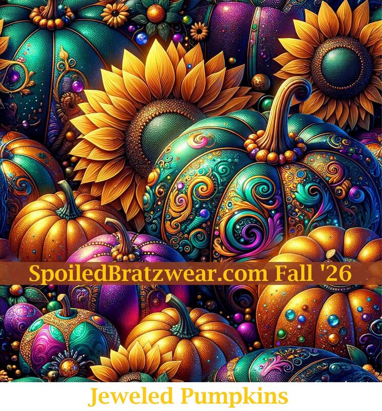 Jeweled Pumpkins SKINNY FLEECE Dog Romper - product images  of 