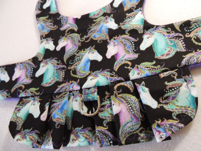 XS in stock Magical Ponies walking dress-harness for small dogs - product images  of 