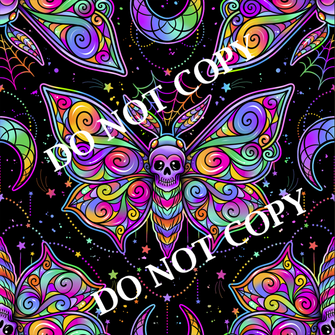 Neon Moth Cotton Knit Halloween Dog Romper - product images  of 