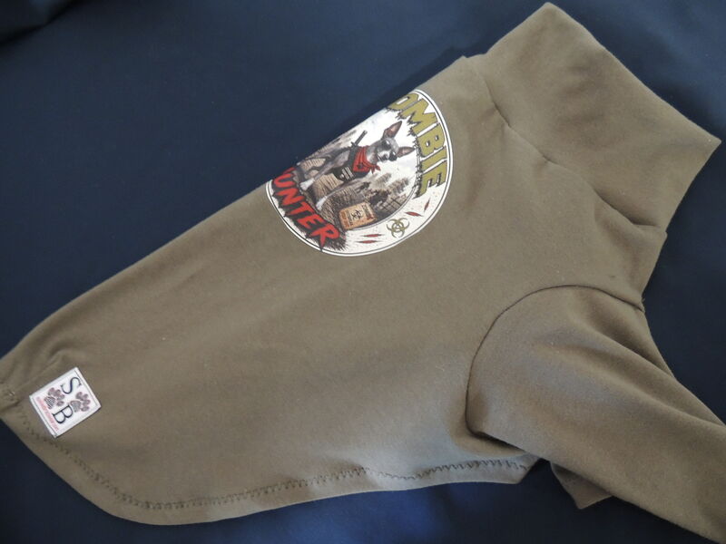 Zombie Hunter American Hairless Terrier Tshirt-Custom Made - product images  of 
