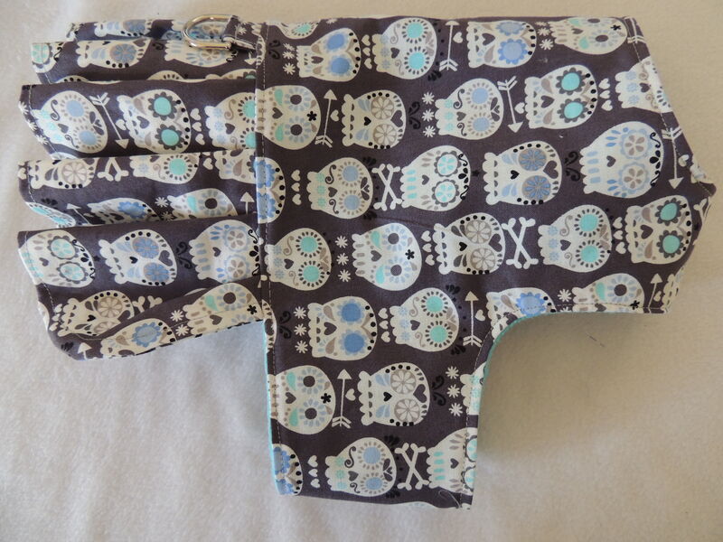 IN STOCK Sugar Skully Walking Harness Dress with D-ring - product images  of 