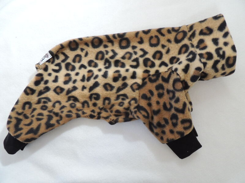 Cozy Custom Warm Fleece Dog Romper, lots of prints - product images  of 