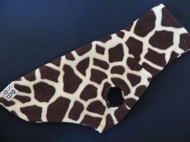 IN STOCK SMALL Giraffe Skin Fleece Core Warmer - product images  of 