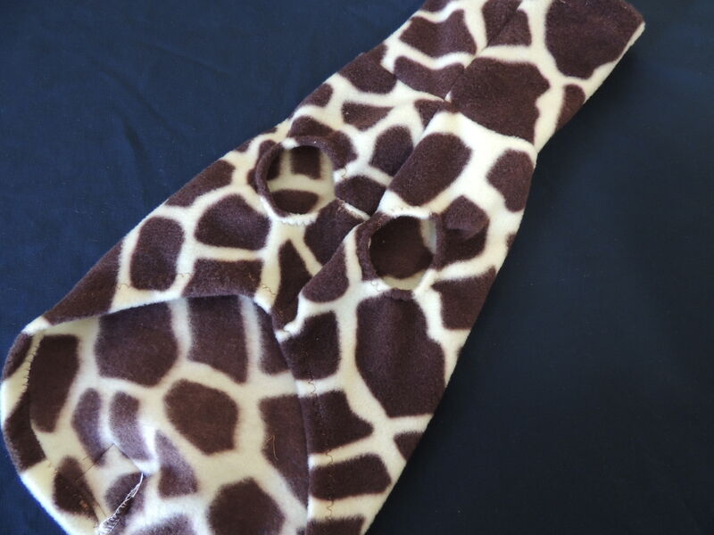 IN STOCK SMALL Giraffe Skin Fleece Core Warmer - product images  of 