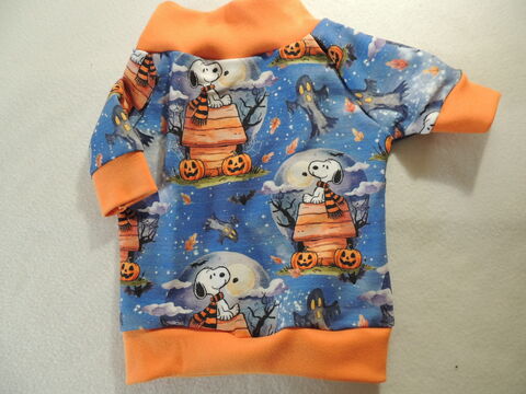 IN,STOCK,SMALL,Spooky,Snoopy,French,Terry,and,Cotton,Knit,Tshirt