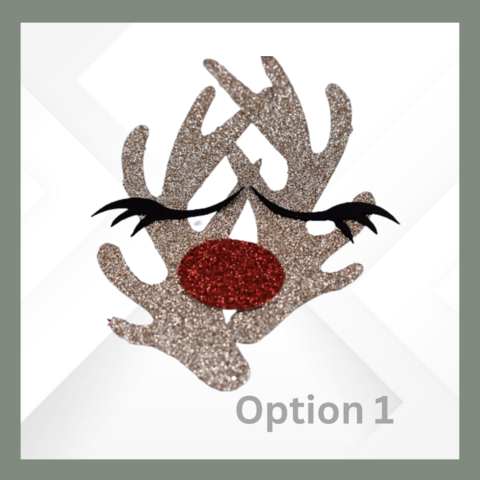 Reindeer,glitter,card,topper,reindeer Glitter Number Cake Toppers | Cake Topper | Birthday Cake Topper | Custom Cake Topper | Card Cake Topper | Glitter Card Toppers