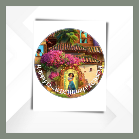 Encanto,Encanto edible topper