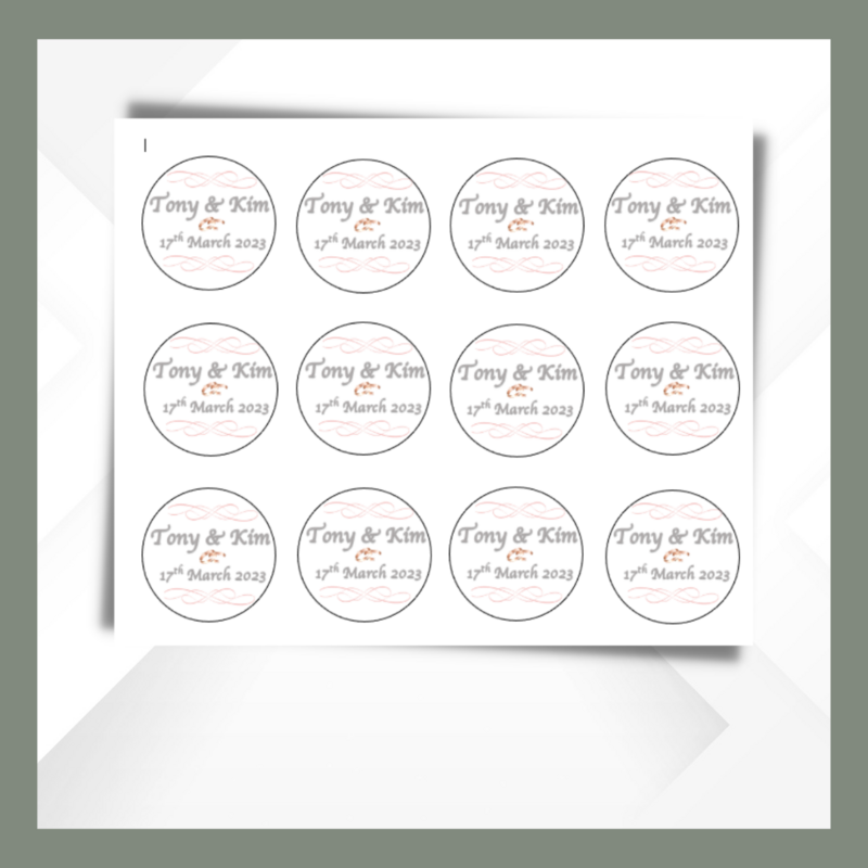 wedding Cupcake Toppers  - product images