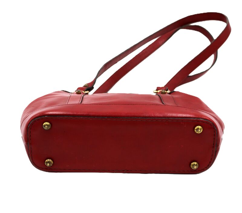 Vintage - ETIENNE AIGNER - Handbag - Hand Made Red Leather Shoulder Bag - product images  of 
