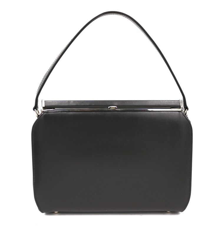 Vintage 60s - AIR STEP - Grey leather suede Like Handbag - Mid Century - - product images  of 