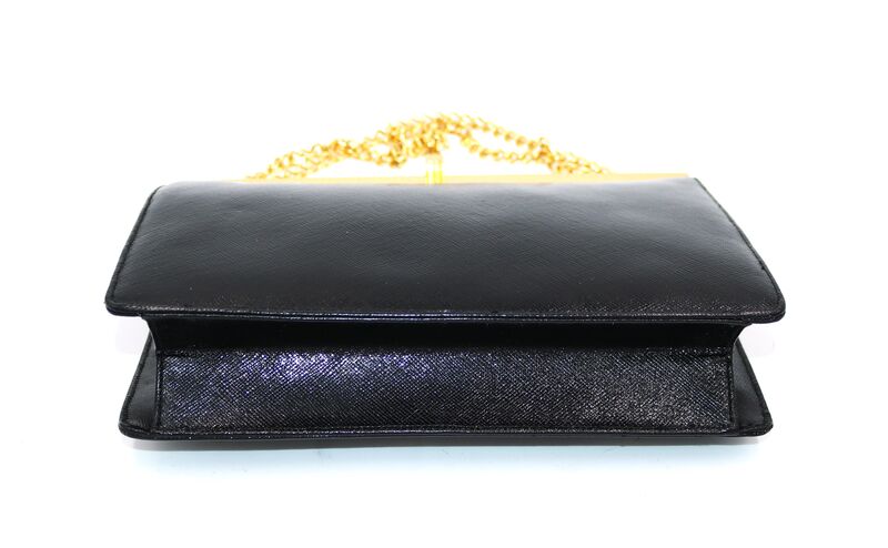 Vintage Small Black - KORET - Goat Skin Leather Clutch Handbag - product images  of 