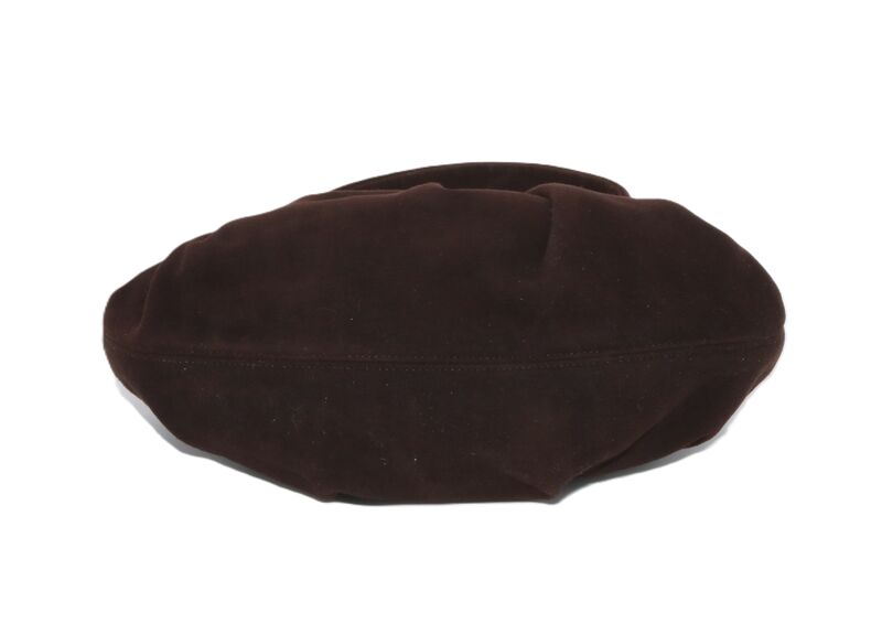 Vintage 40s-50S - DOFAN - Brown Suede Handbag Purse - Mid Century - product images  of 