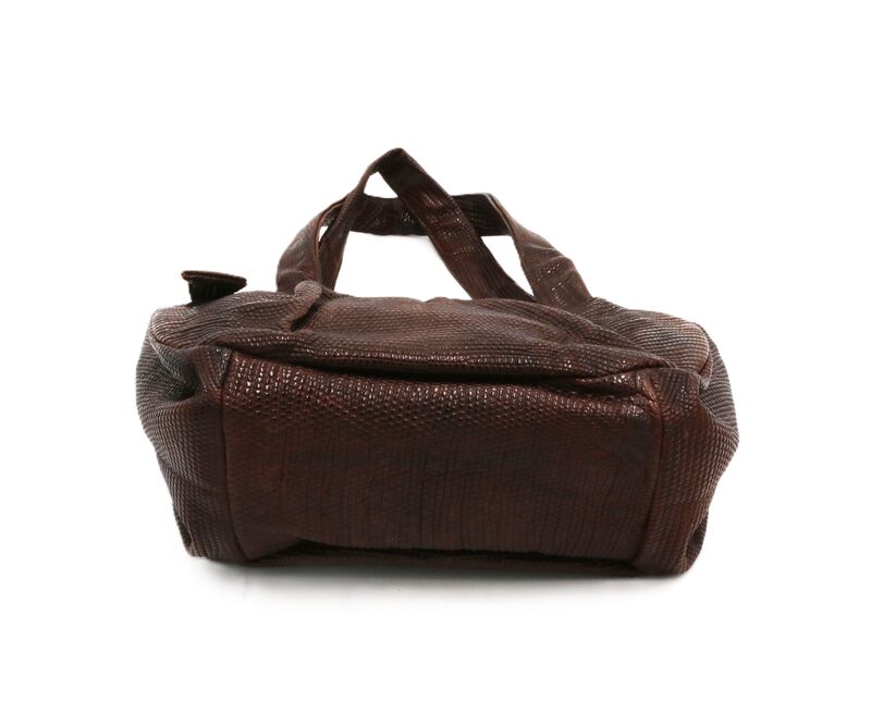 Vintage Small - DEITSCH - Brown Lizard Skin Handbag - Mid Century - product images  of 