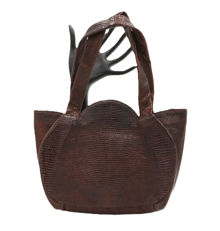 Vintage Small - DEITSCH - Brown Lizard Skin Handbag - Mid Century - product images  of 