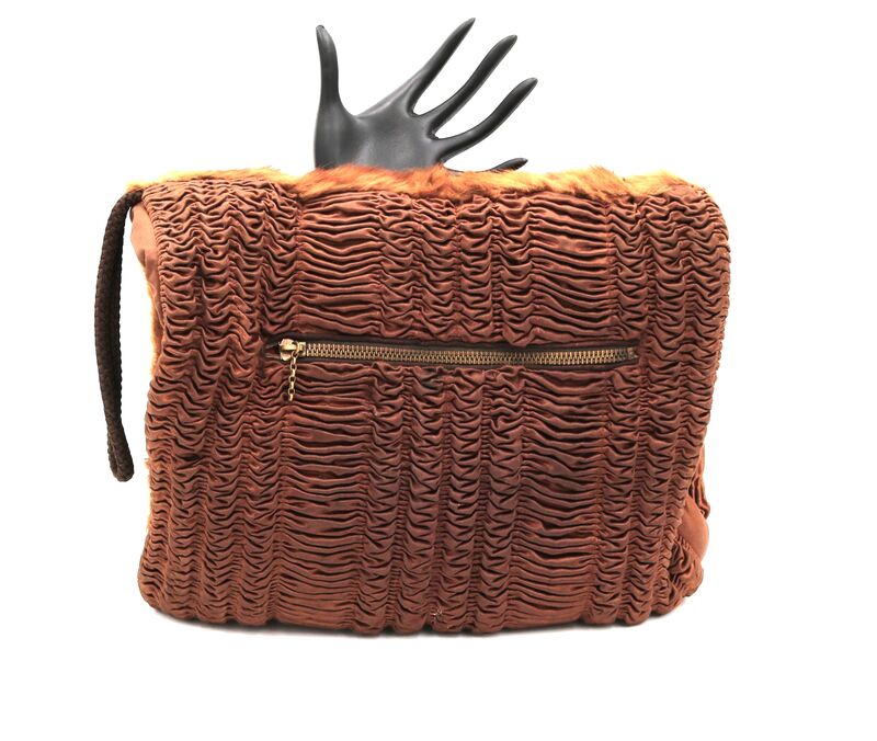 Vintage Small Light Brown - MINK - Fur Muff Hand Warmer - product images  of 