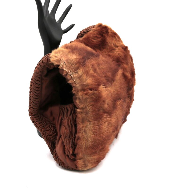 Vintage Small Light Brown - MINK - Fur Muff Hand Warmer - product images  of 