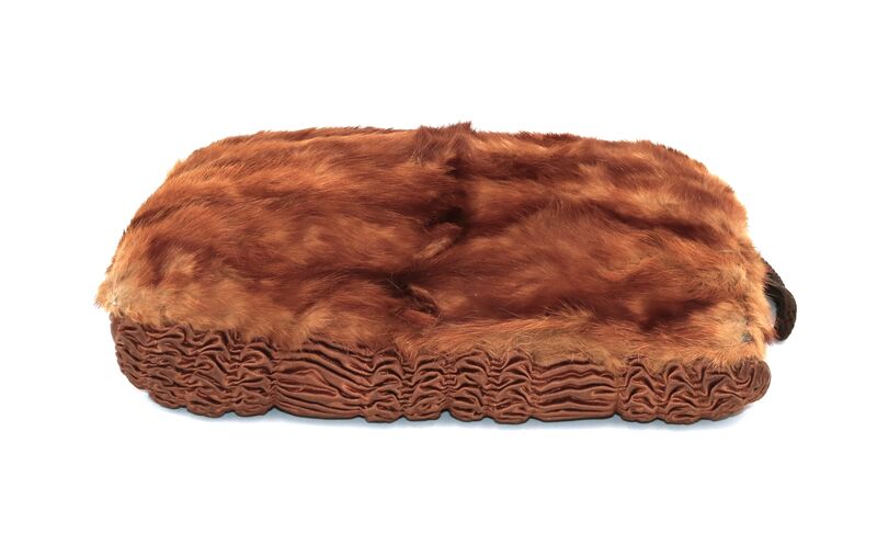 Vintage Small Light Brown - MINK - Fur Muff Hand Warmer - product images  of 