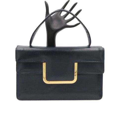 Vintage,50s-60s,-,PRINCESS,For,Joseph,Magnin,Black,Leather,Handbag,Mid,Century,Princess, Joseph Magnin, vintage handbag, vintage purse, box, black, suede, tan, gold, mid century, retro, 60s, 50s