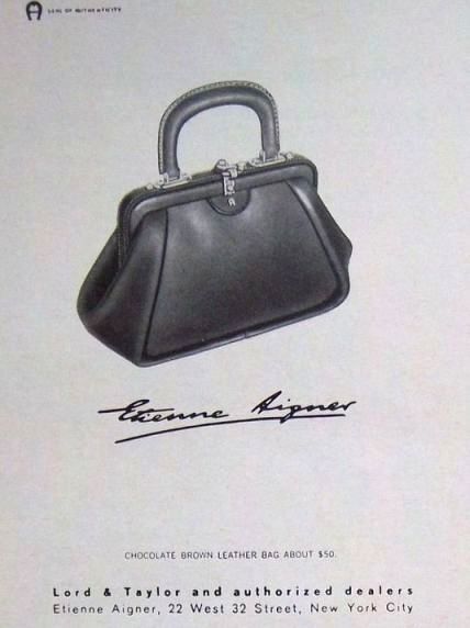 Vintage - ETIENNE AIGNER - Red Heavy Leather Handbag - Mid Century - product images  of 