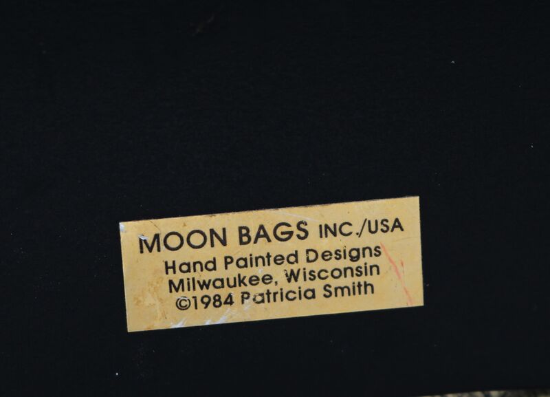 Vintage - MOON BAGS - Patricia Smith Fabric Clutch Shoulder Bag - RETRO - 80s- - product images  of 