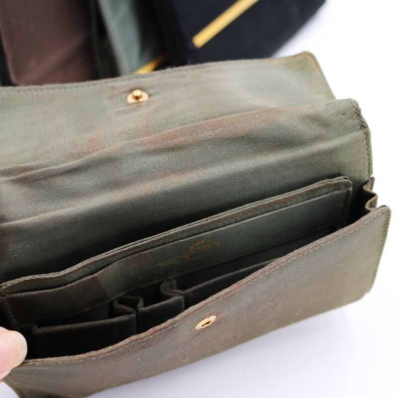 Vintage 40s-50s - EVANS ELEGANCE - Fitted Fabric CLUTCHETTE Lot of Four - Mid Century - product images  of 