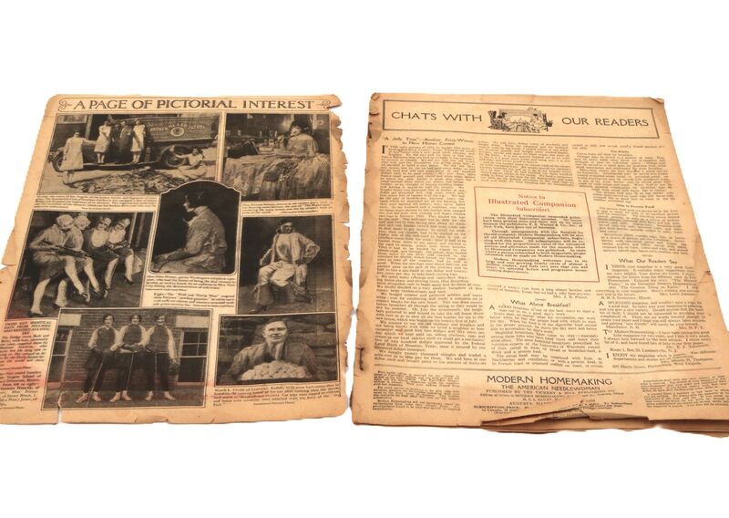Vintage - MODERN HOMEMAKING - Magazine - February 1928 - product images  of 