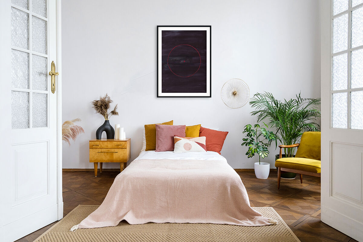Crimson Circle Fine Art Print - product images  of 