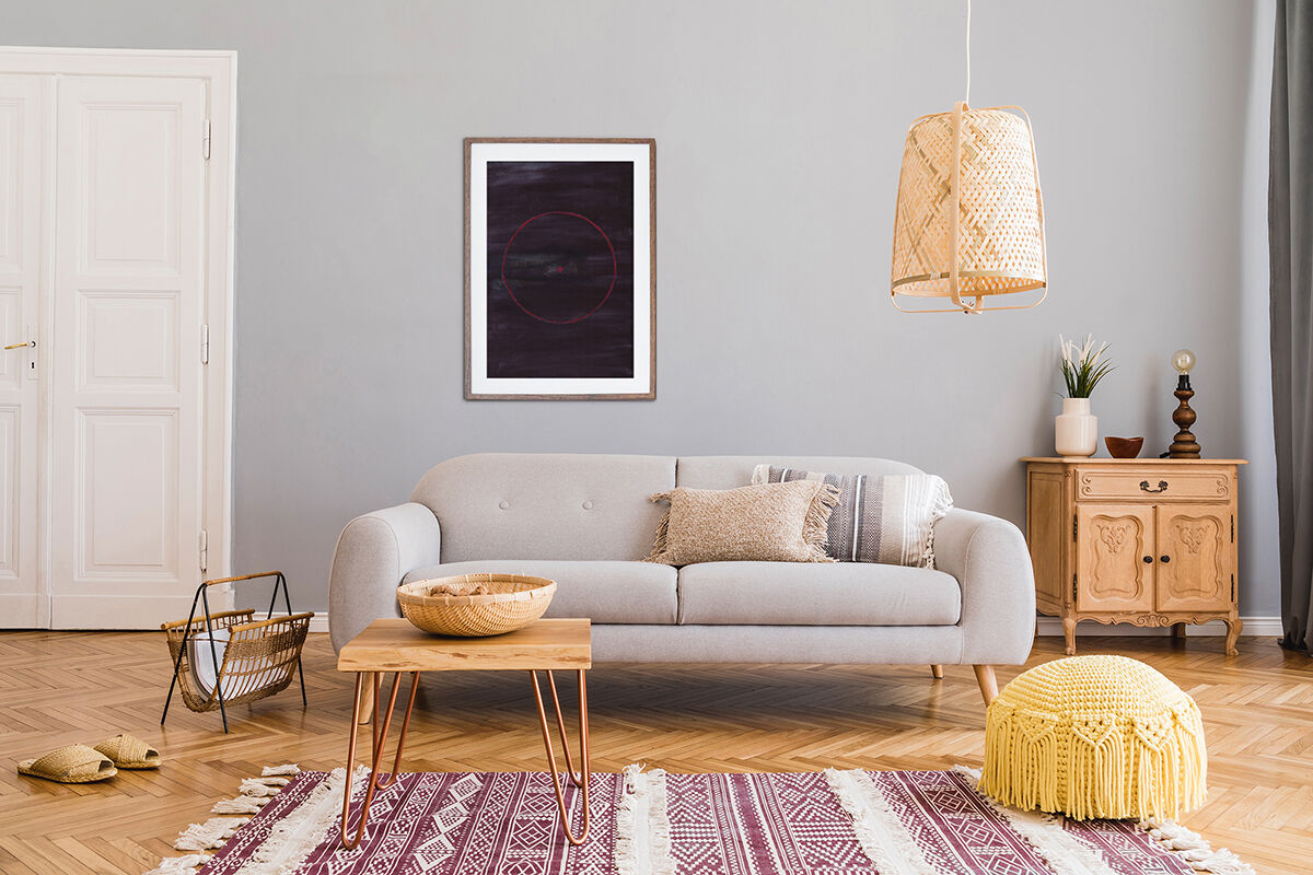 Crimson Circle Fine Art Print - product images  of 